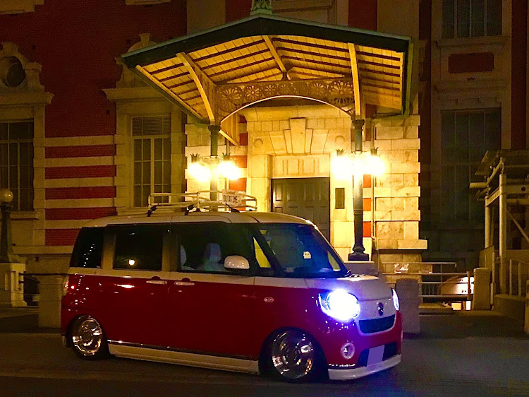 ムーヴキャンバスのドライブスポット・ムーヴキャンバス・大阪市中央公会堂・夜間撮影に関するカスタム事例の投稿画像2枚目