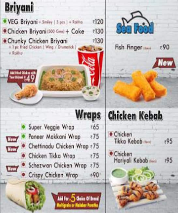 Meat And Eat menu 