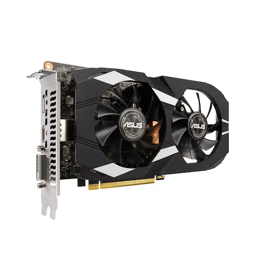 Card màn hình ASUS GTX 1650 OC Edition 4GB GDDR6 EVO 4GB GDDR6 (90YV0EZD-M0NA00)