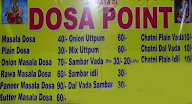 Dosa Point menu 3