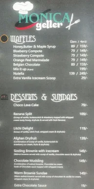 The FRIENDS Bistro menu 7