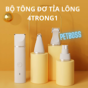 Tông Đơ Cắt Tỉa Lông Chó Mèo Đa Năng 4 Trong 1