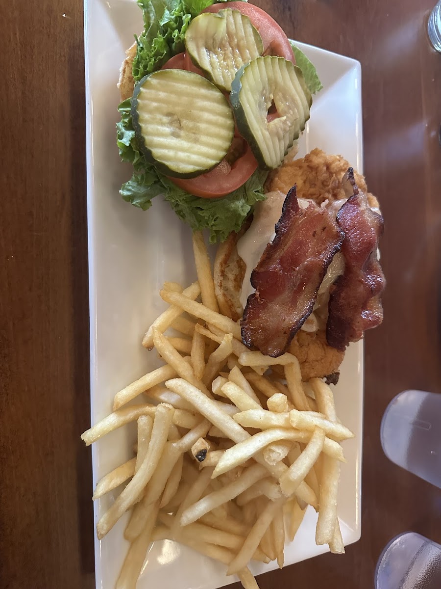 Crispy chicken BLT