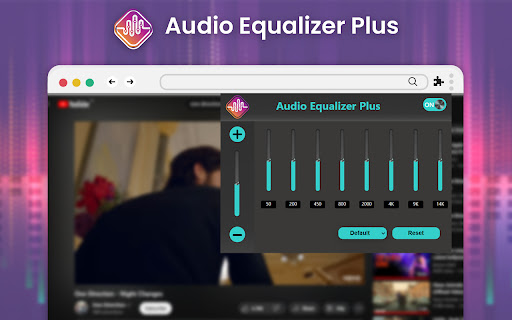 Égaliseur audio plus