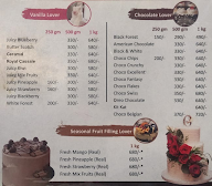 Suntosh Bakery menu 2