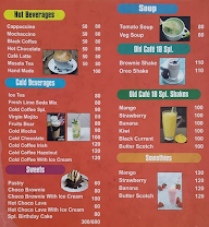 Old CAFE 18 menu 2