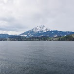 views from Lake Lucerne in Lucerne, Switzerland 