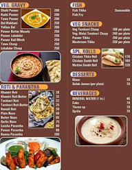 Noida Kesri menu 1