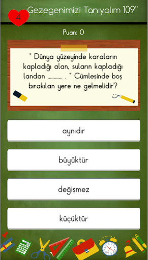 3. Sınıflar Fen Bilimleri Testleri