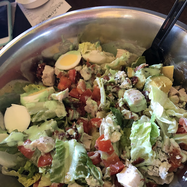 Cobb Salad w/green goddess dressing