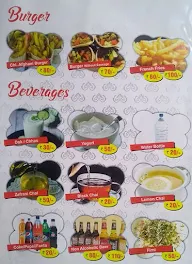 Afghan Darbar menu 1