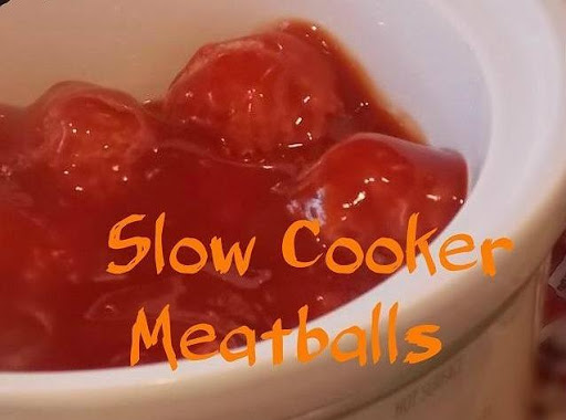 Homemade Meatballs made in the slow cooker