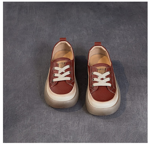 Title 10, Womens Genuine Leather Shallow Mouth Pumps. Co...