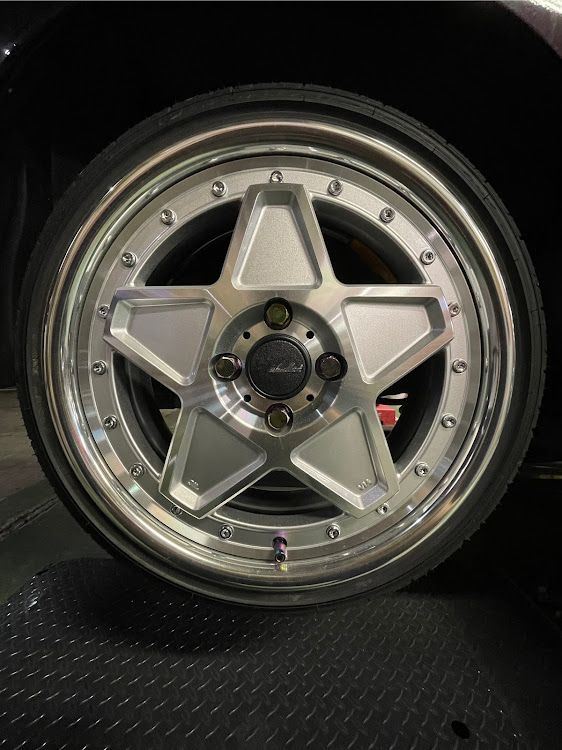 NボックスカスタムのN-BOX custom・ＡＭＥ・KYOHO・みんなでつくろうホイール図鑑・ひさしぶりの投稿に関するカスタム事例の投稿画像2枚目