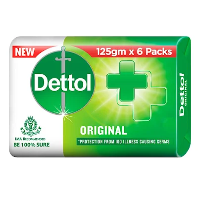 Deetol Dettol Original Soap - 5*125 gm