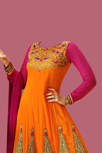 Women Salwar Photo Suit Maker