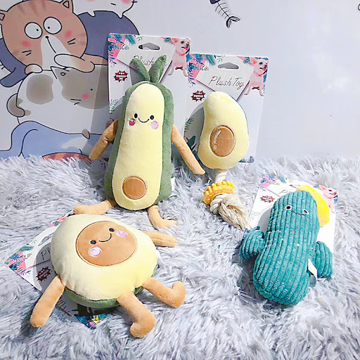 Title 4, Pet Sound Plush Toy Avocado Series Molar A dura...