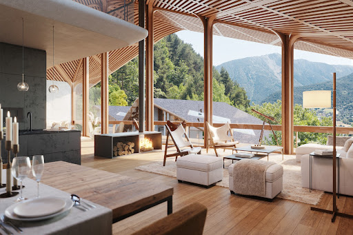 Villa with terrace 5