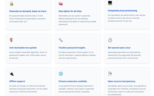 One Site One Password (OSOP)
