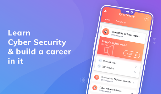 Screenshot Learn Cyber Security