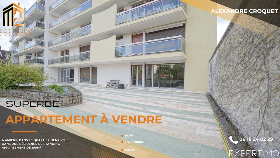 Vente appartement 5 pièces 100.74 m² à Amiens (80000), 265 000 €