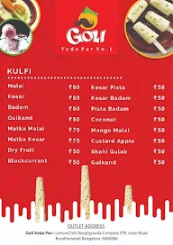 Goli Vada Pav No. 1 menu 2