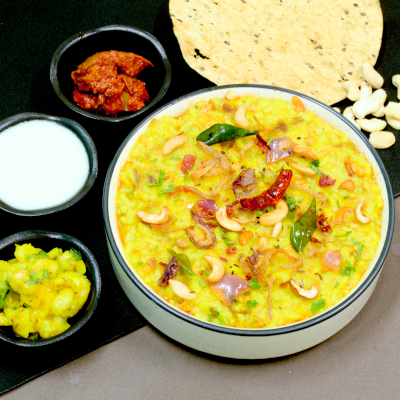 Cashew Tadka Khichdi