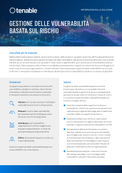 Gestione delle vulnerabilità basata sul rischio