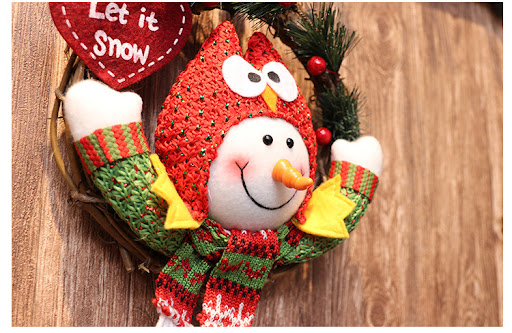 Title 13, Christmas Ornament Multi-pattern Doll Garland O...