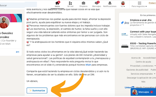 LinkedIn Post Summarizer