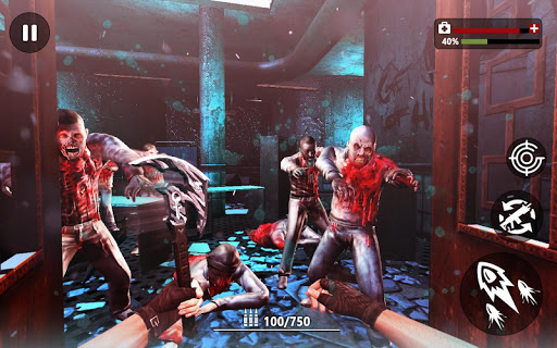 Zombie Survival Mad War  Offline Shooting Game