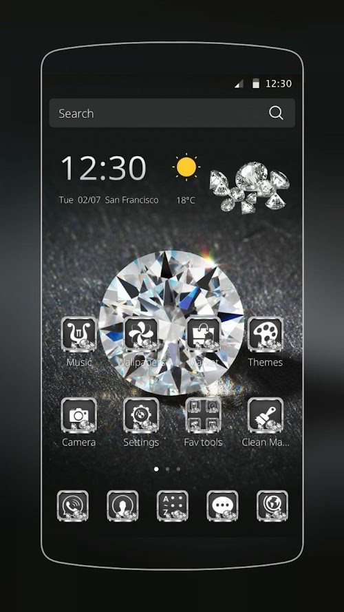 Android application Love Diamond Forever screenshort