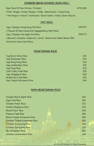 Golden Palace menu 4