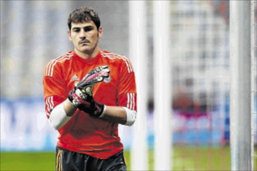 stopper: Real's Iker Casillas Photo: Alex Grimm/Getty Images