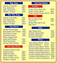 Manna Delicious Food menu 1