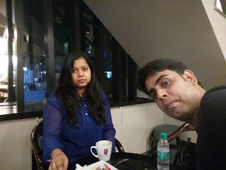 Munmun Ghosh at Cafe Coffee Day, Barakhamba Road,  photos