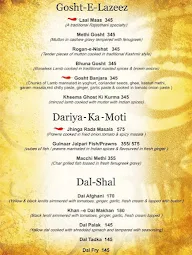 Isys - The President Hotel menu 7