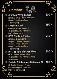 Round The Clock Cravings menu 2