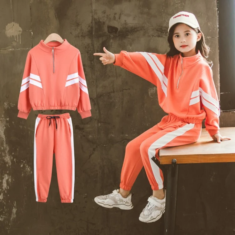 Meisjes Casual Print Set van 2 Stukken Comfortabele en modieuze kleding voor dagelijks gebruik Perfect om te spelen, uit te gaan of te ontspannen Vrolijk ontwerp, gemakkelijk te combineren