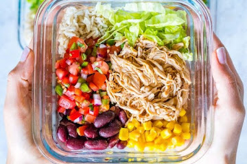 Crockpot Chicken Burrito Bowls Recipe