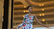 Miss Universe Zozibini Tunzi is a fan of vibrant African prints and statement earrings.