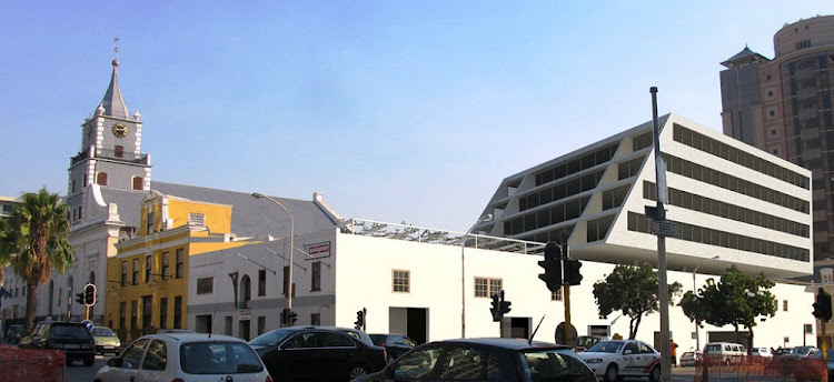 An artist's impression of the office block proposed for the top of the 254-year-old Melck warehouse in central Cape Town.