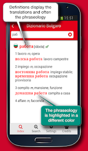 Bulgarian-Italian Dictionary - náhled