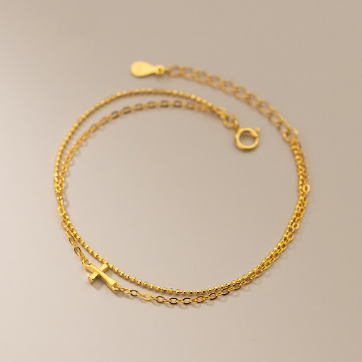 Title 1, Ethnic Simple Silver Color Bead Bracelet perfec...