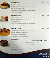 Facebake menu 4