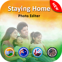 Stay Home Photo editor  Photo Frame