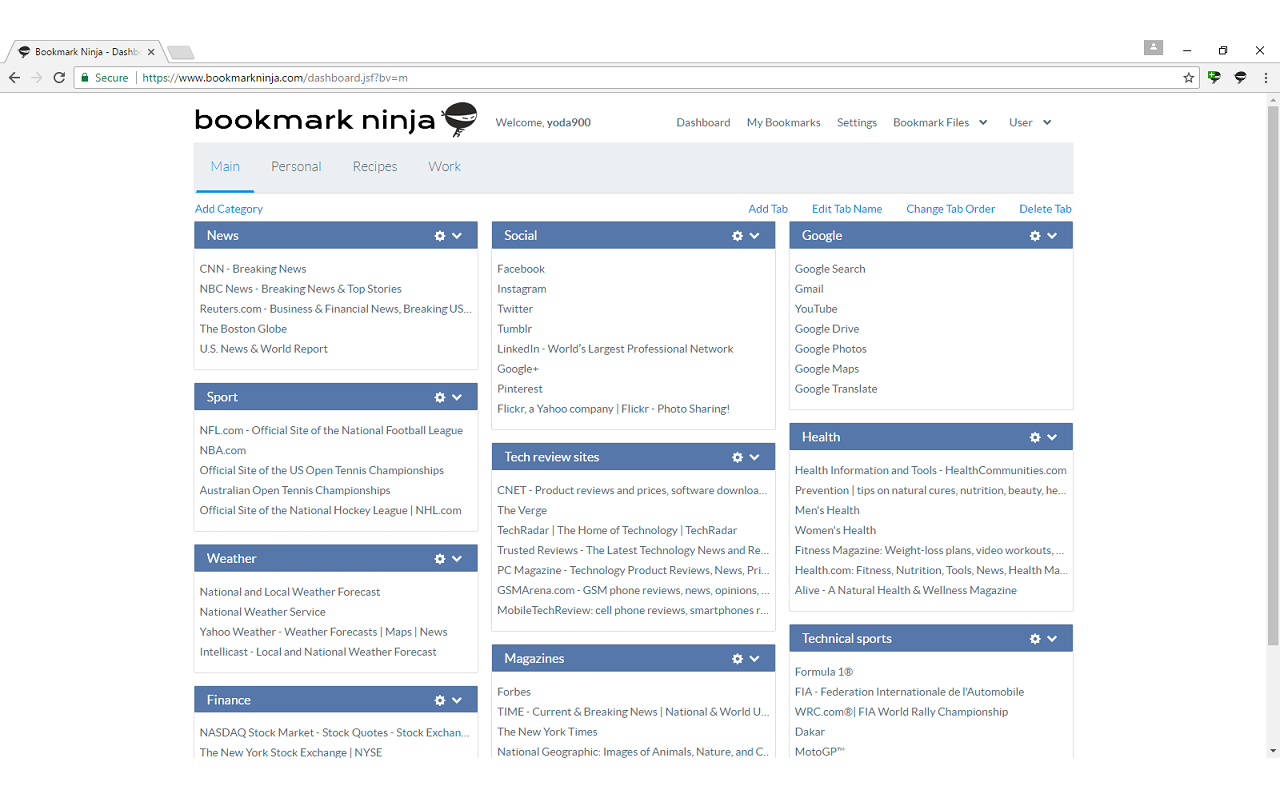 Add to Bookmark Ninja Preview image 1