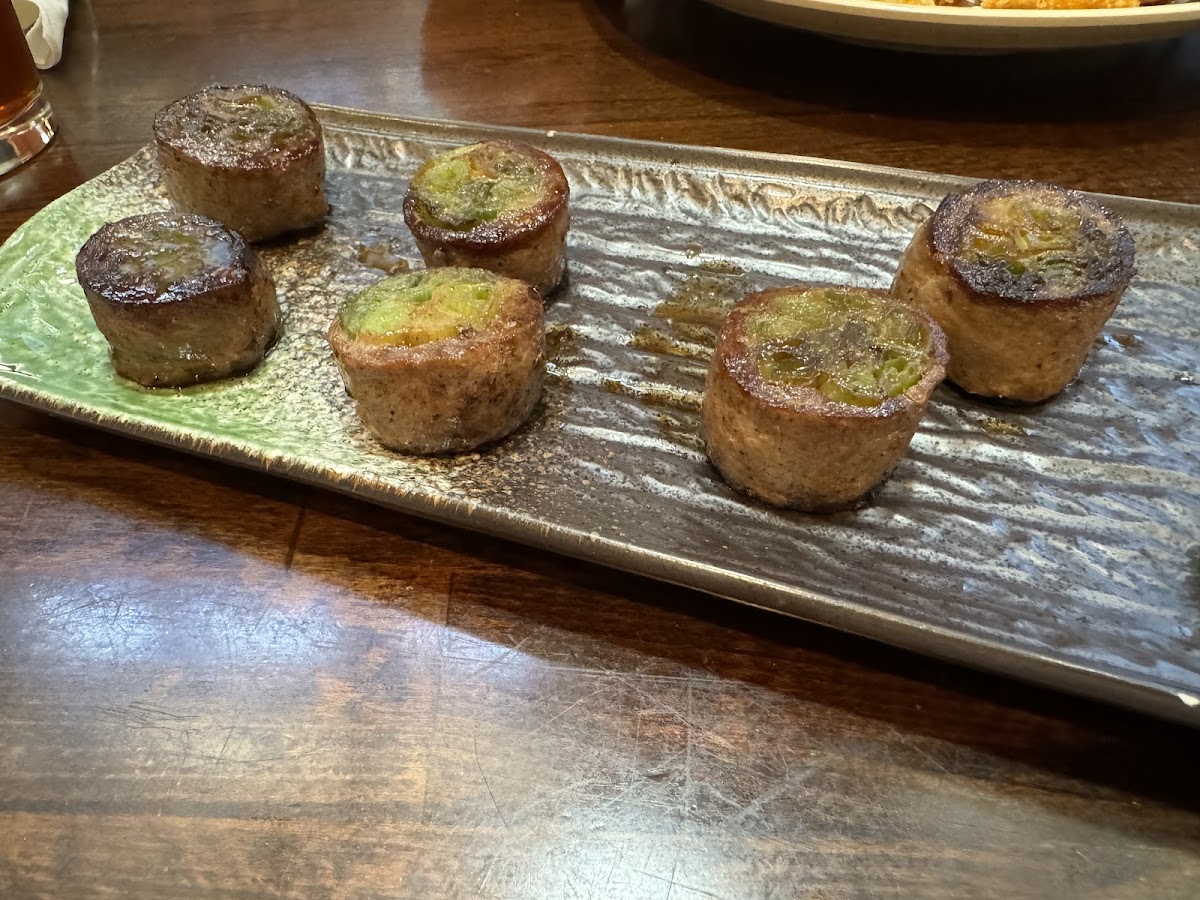 Beef negimaki