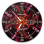 Cover Image of ダウンロード Analog Neon Clock Live Wallpaper & Widget 1.1 APK