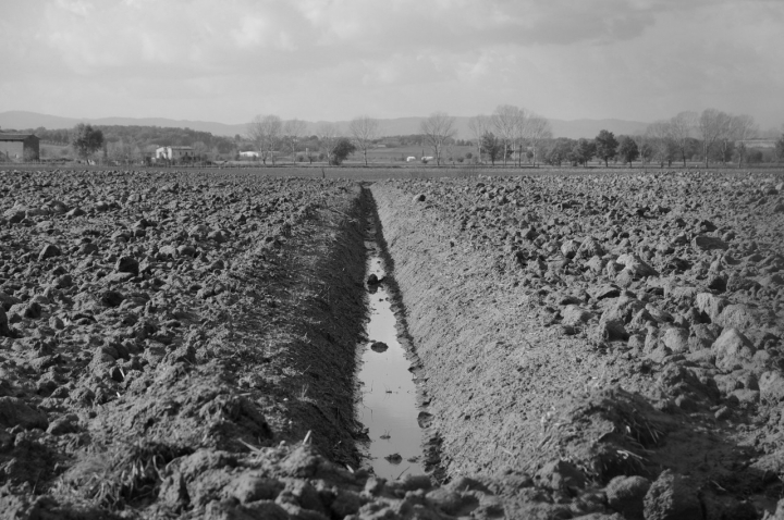 Il campo arato di garmassi